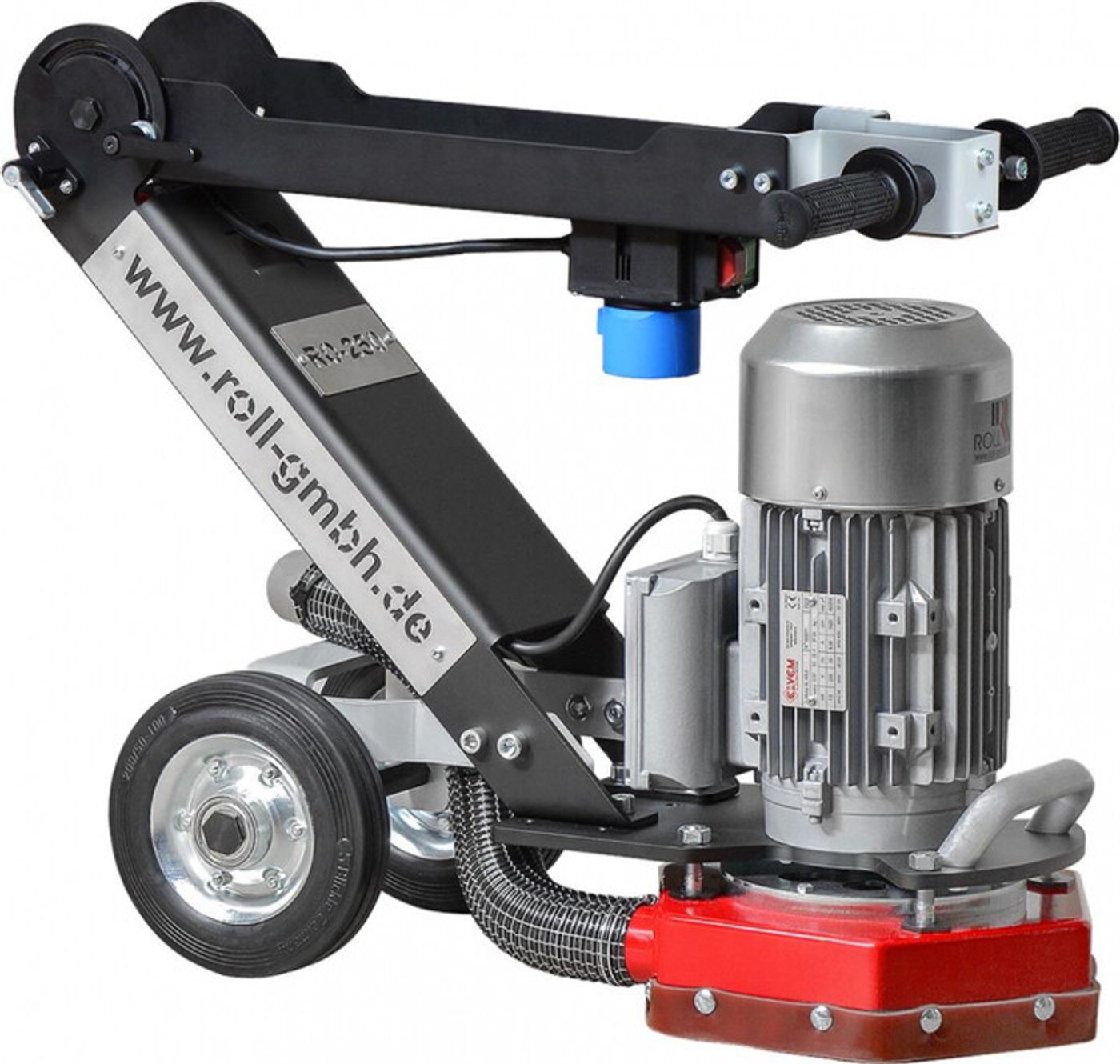 Slipemaskin til betong med skive