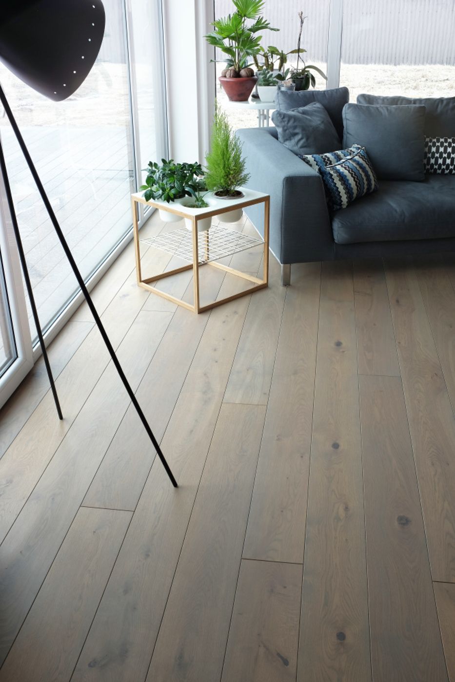 Heltre Lamellplank Wilbergs - Eik Silver Fogs 16x190x1400-2900mm