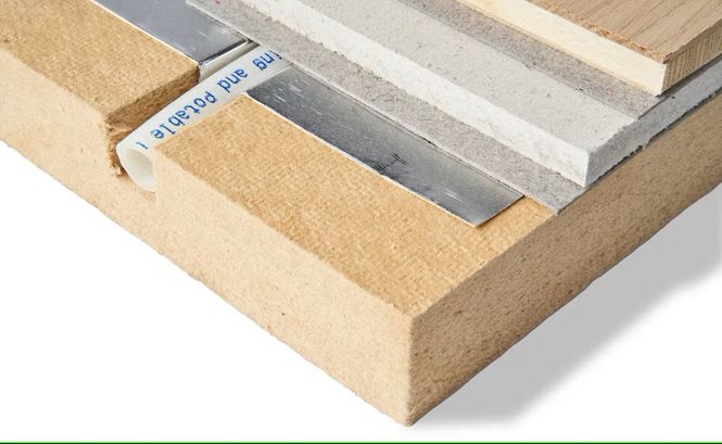 Hovedbilde Hunton Silencio 36mm Thermo Standardelement - 36x600x1800mm 16/2