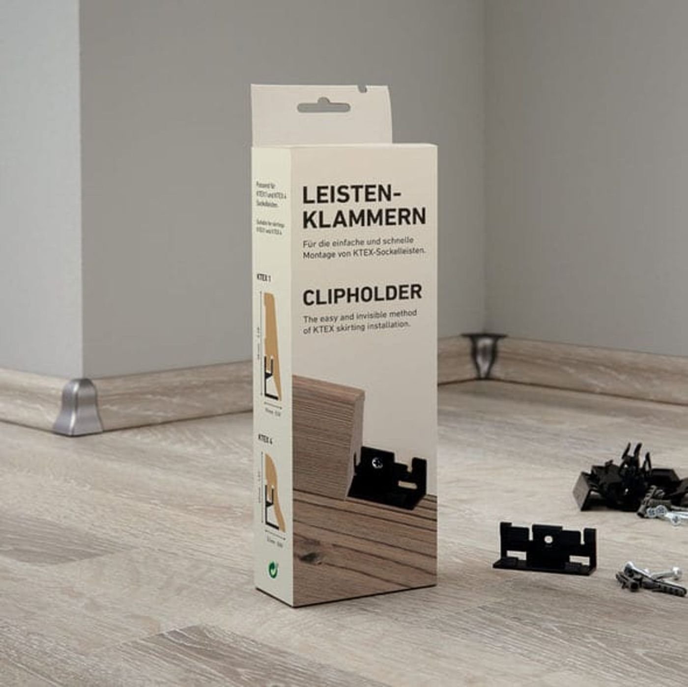 Kronotex Monteringsklips til lister - 30 Stk