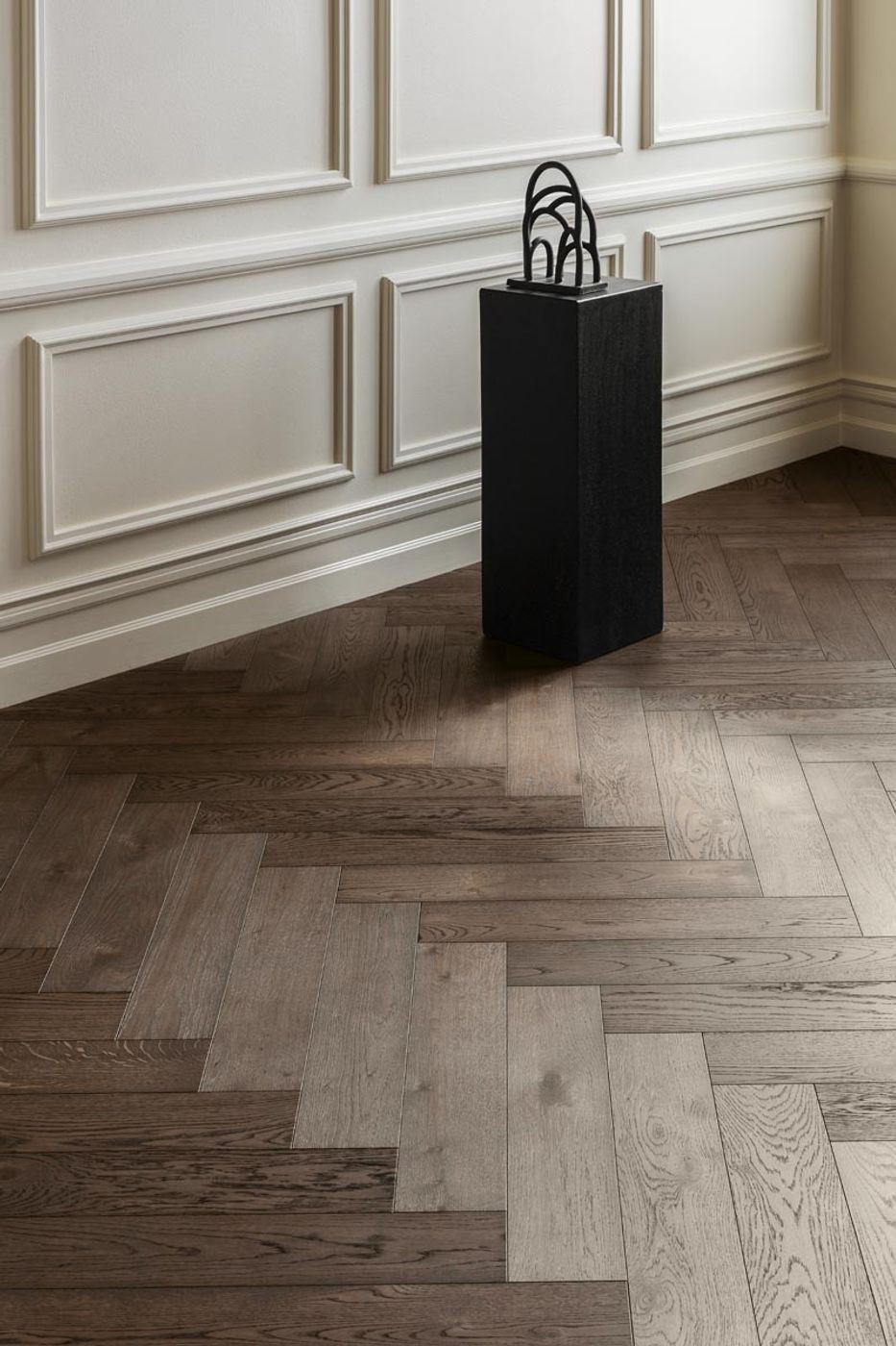 Fiskebensparkett Tarkett Segno Eik Old Brown