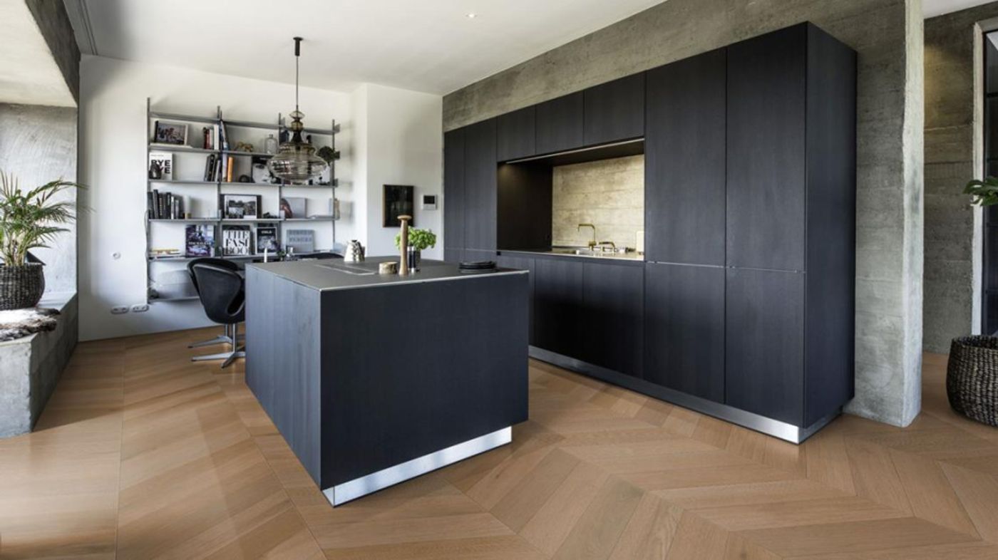 Vinylgulv Kährs Luxury Tiles Sensation - Intension Chevron