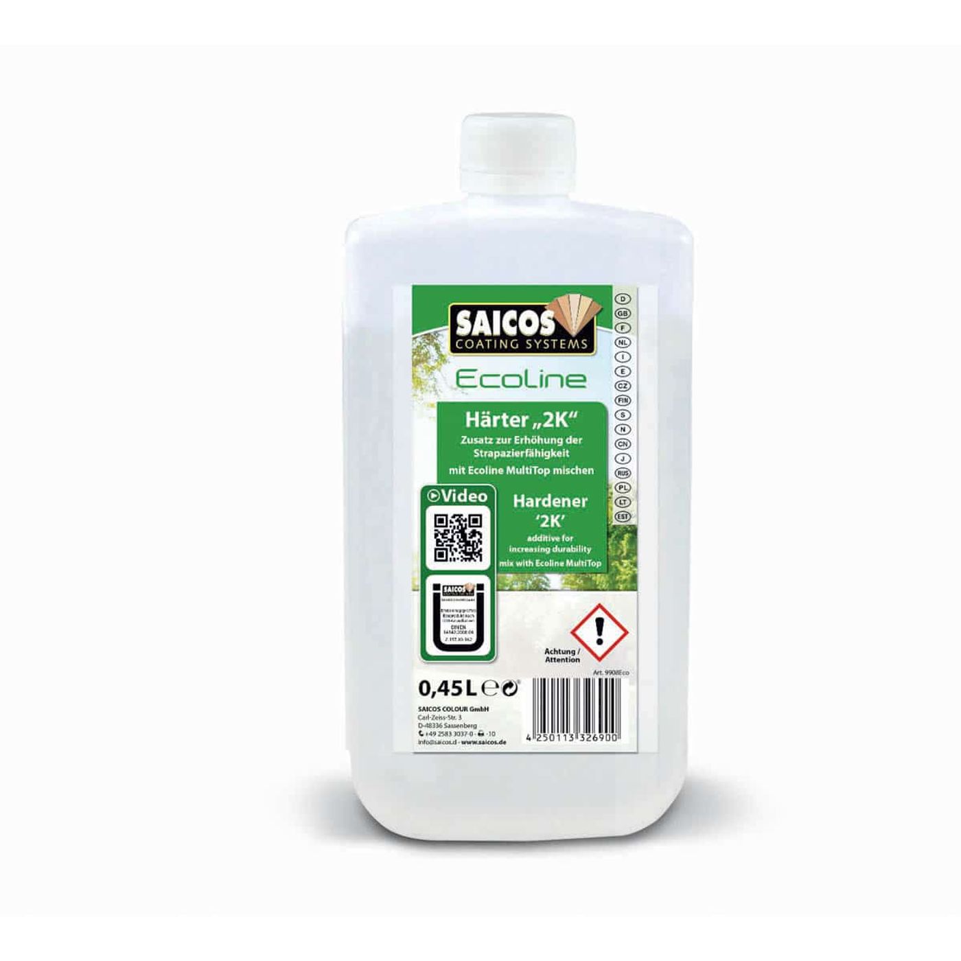 Saicos Ecoline MultiTop Hardener 2K