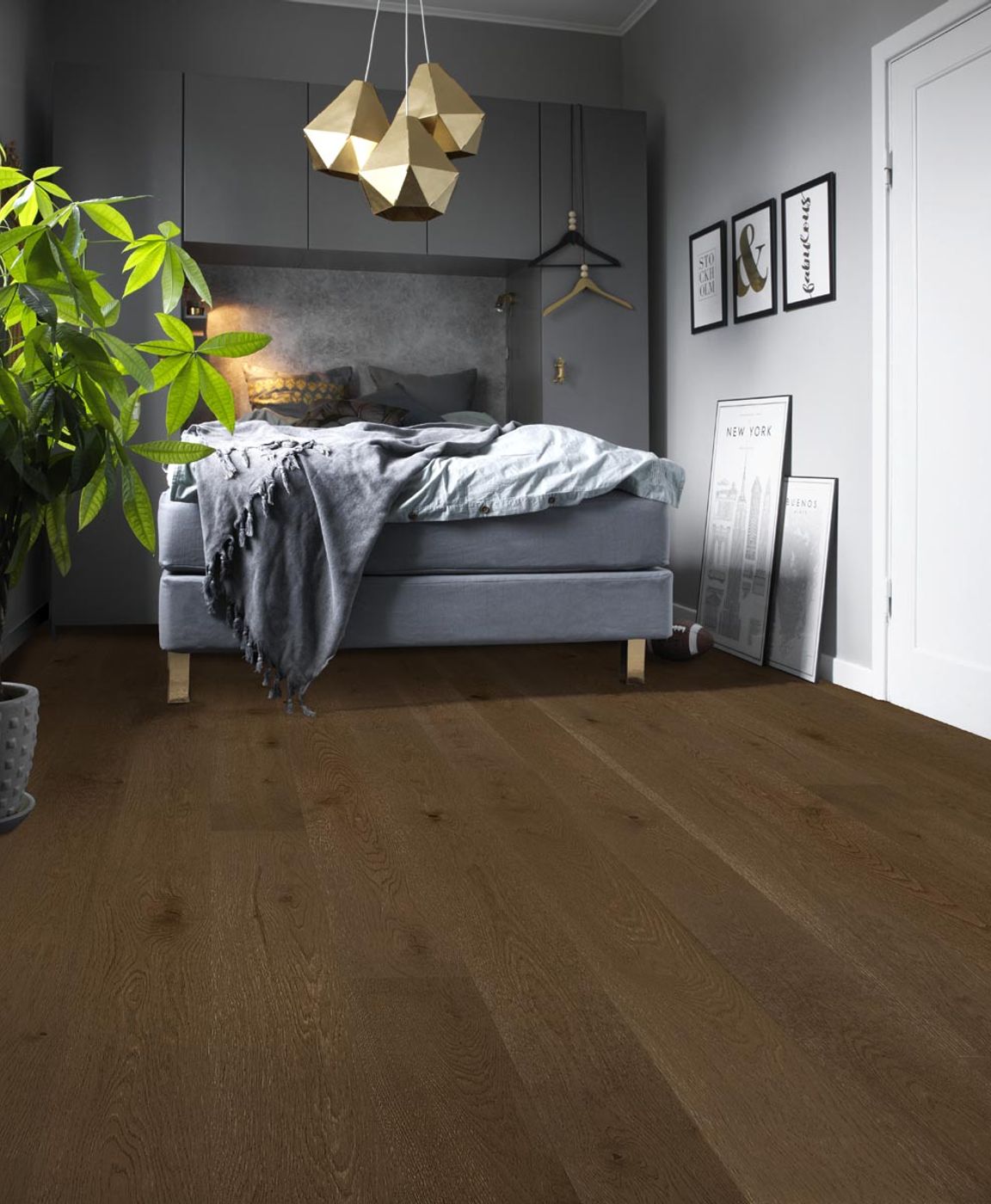 Parkett Tarkett Shade Eik Italian Brown 2-Stav