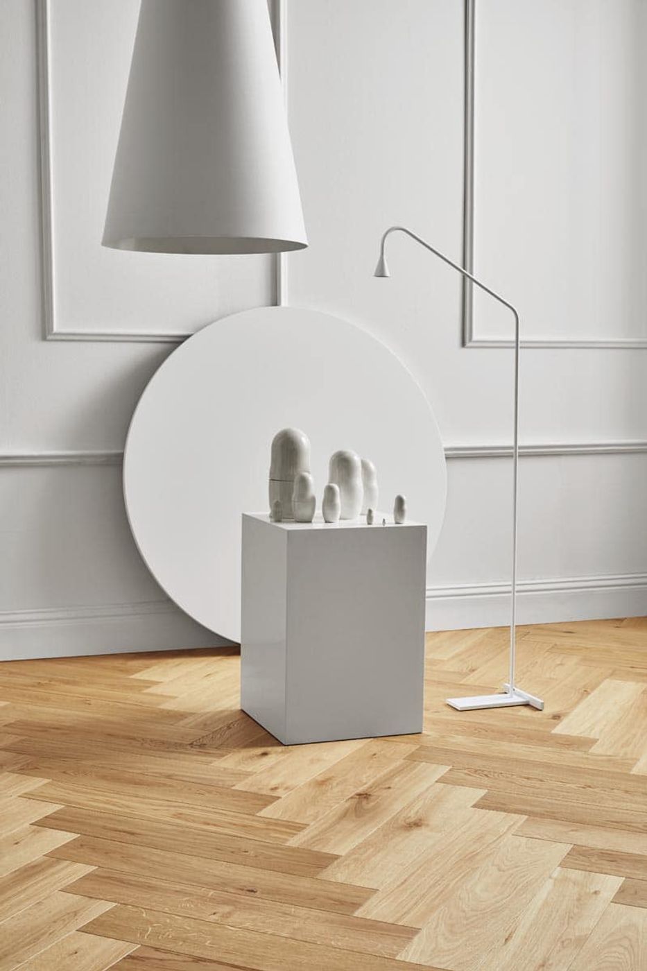 Fiskebensparkett Tarkett Segno Eik