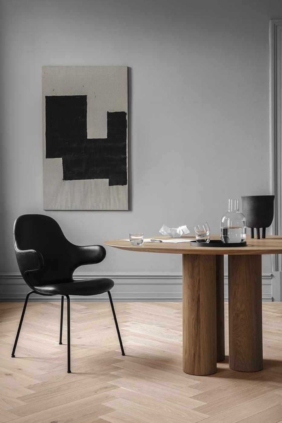 Fiskebensparkett Tarkett Segno Eik Lime Stone