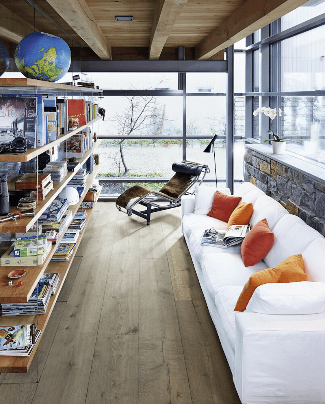 Herdet Tregulv - Saga Hardwood Stadt