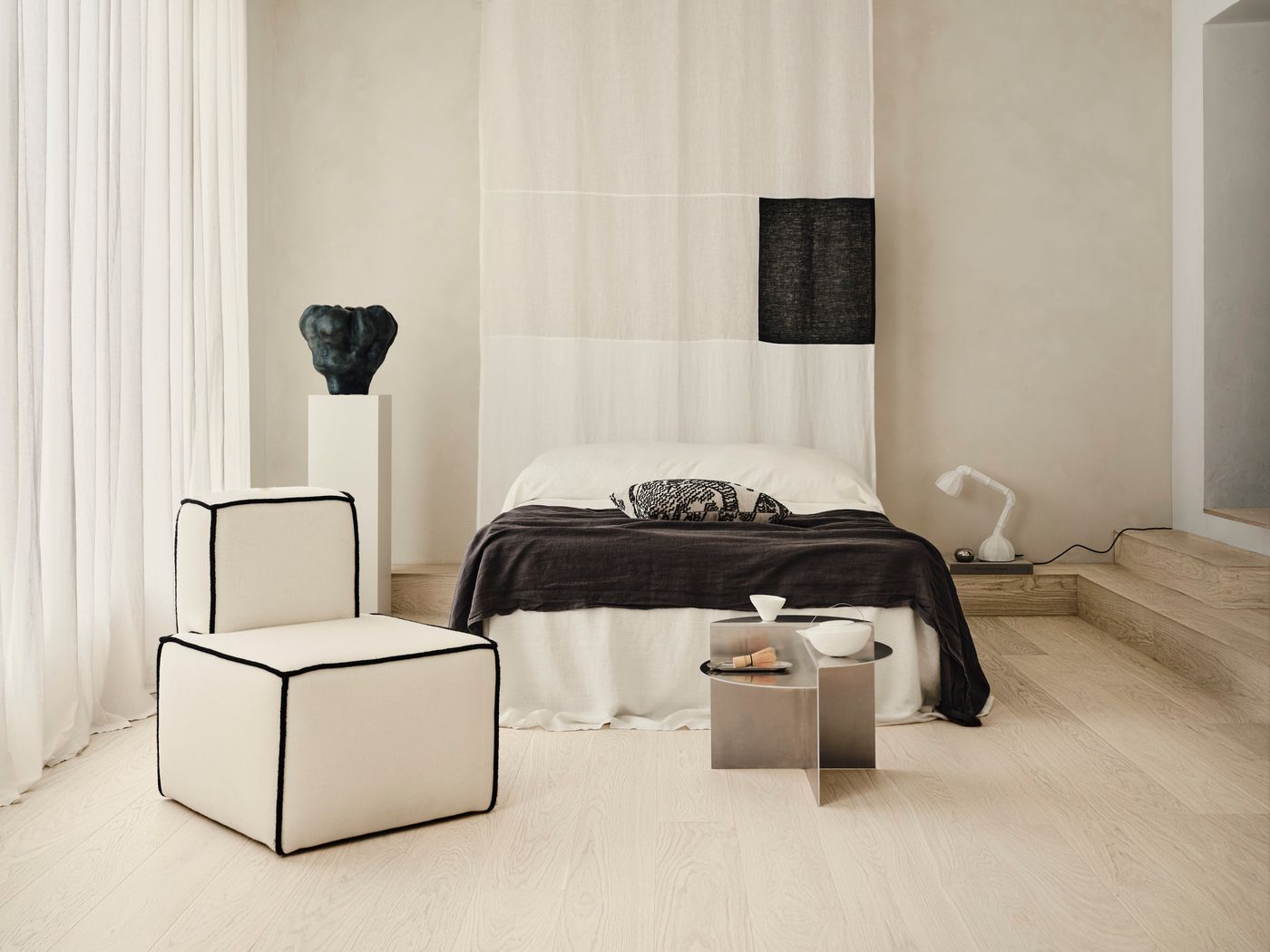 Parkett Tarkett Grace White Lace Oak XT 1-stav